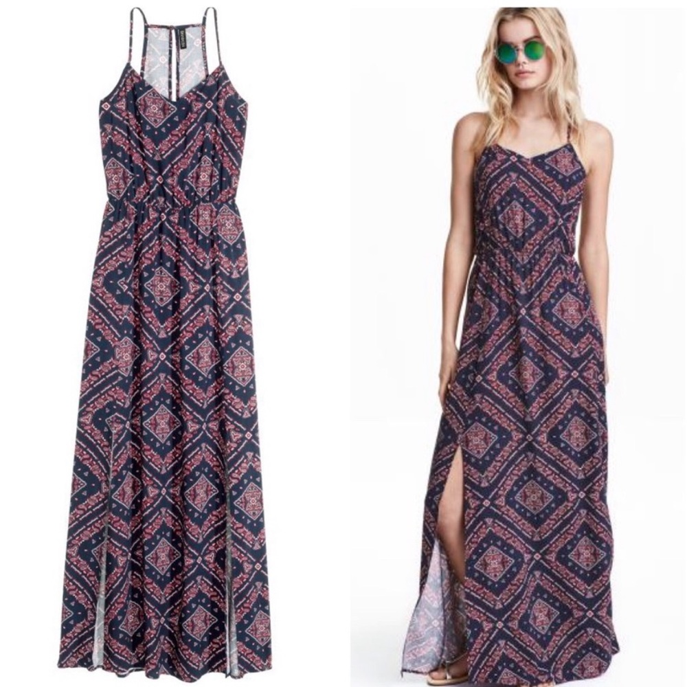 H&M Americana Maxi Dress